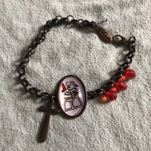 Plunder antique bless bracelet (leslie)
